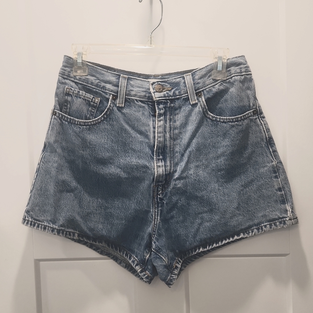 High waisted Mom Short's